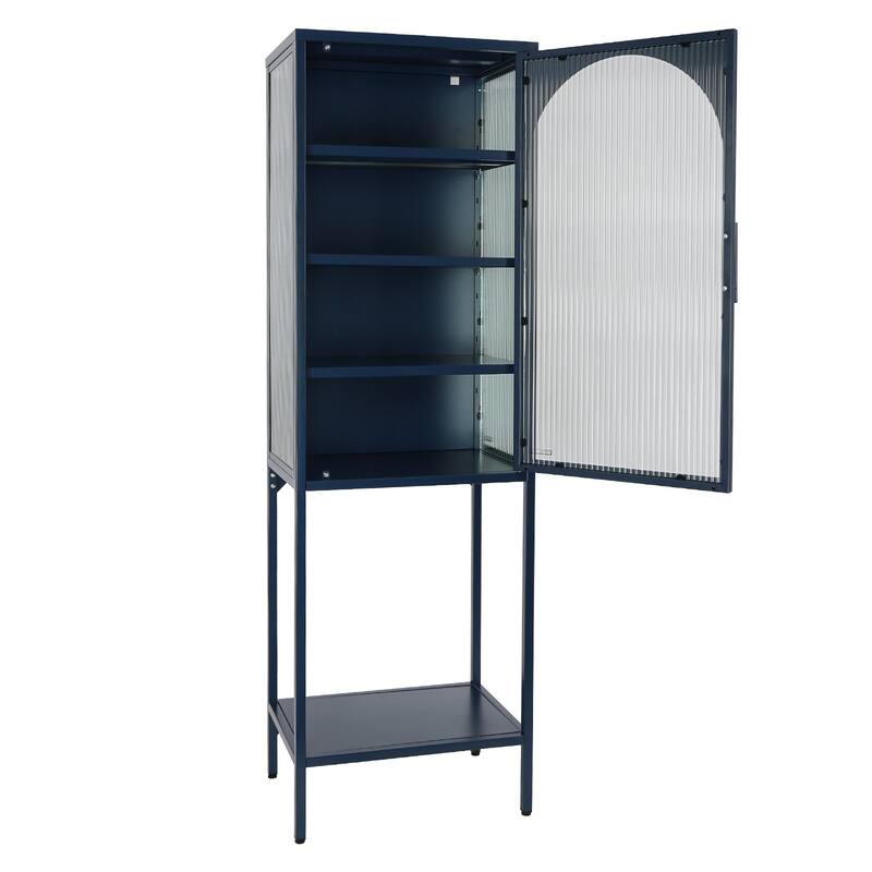 Glider Chair with Headrest & Storage