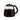 Medelco Cafe Brew Collection Pause & Serve Universal 12-Cup Replacement Coffee Glass Carafe, Black