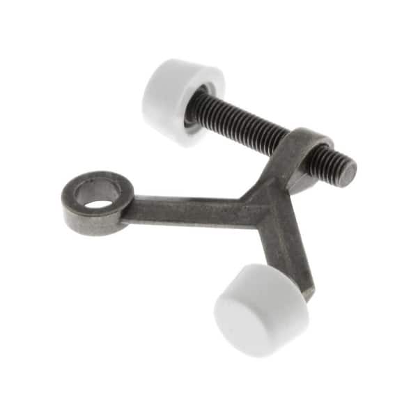 Deltana Zinc DieCast Adjustable Hinge Mounted Door Stop Bed Bath