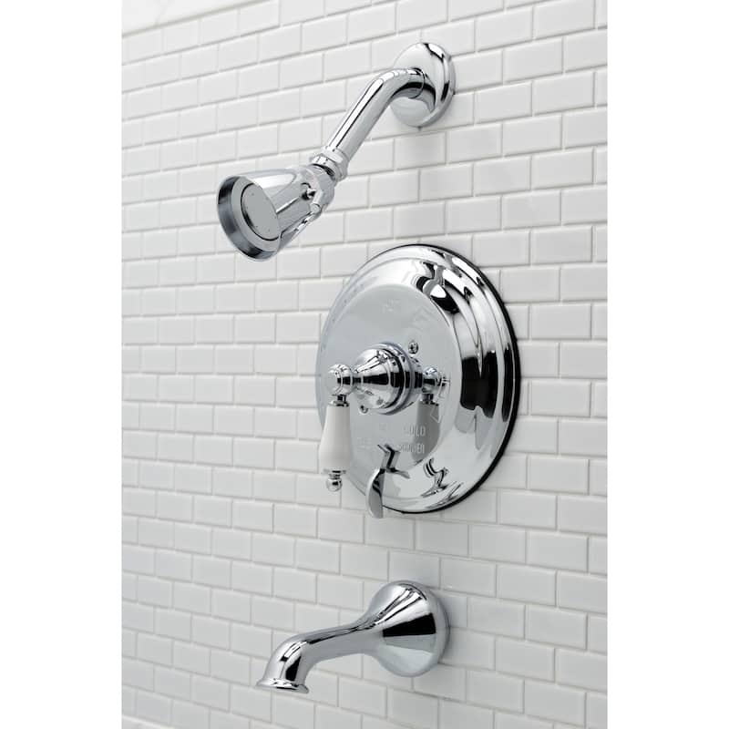 Restoration Tub and Shower Faucet