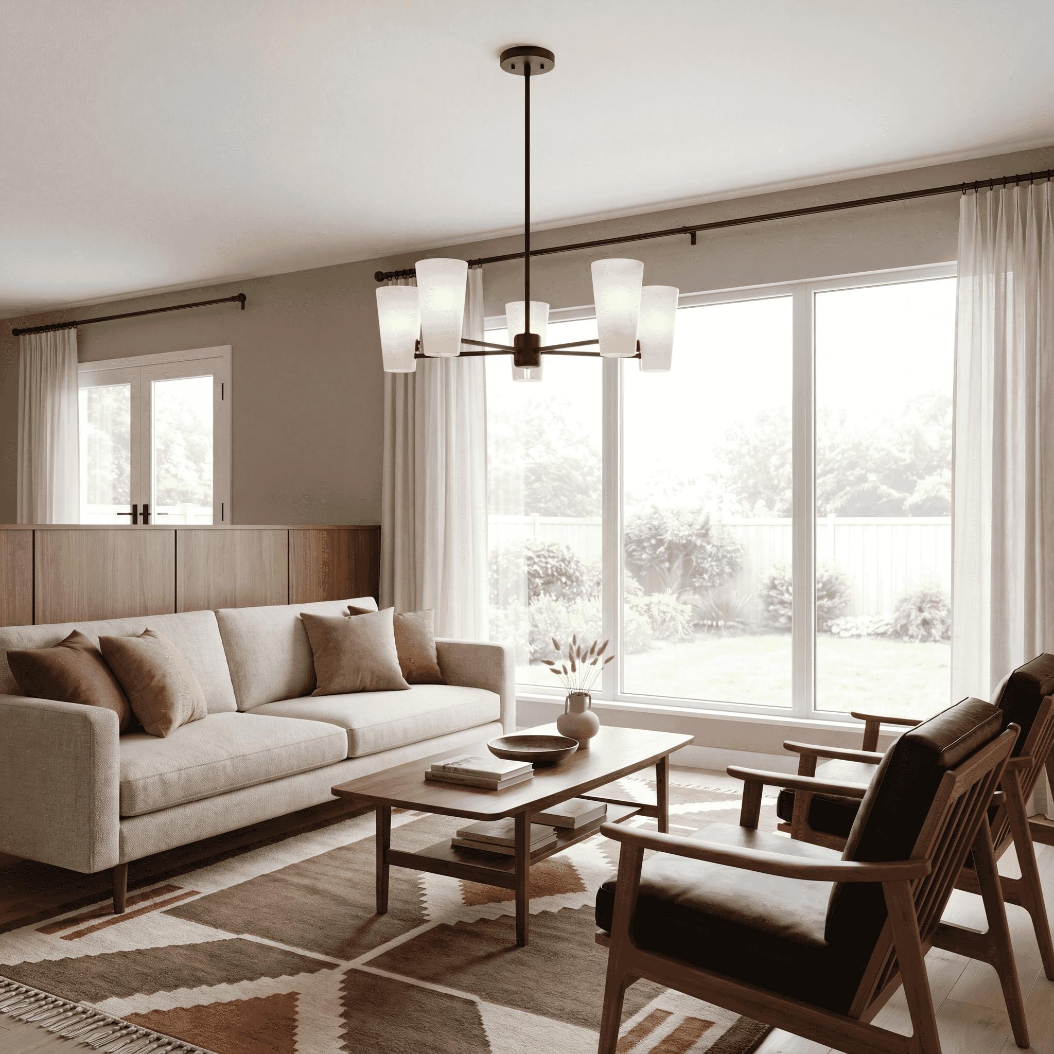 4-Light Chandelier By Trade Winds
