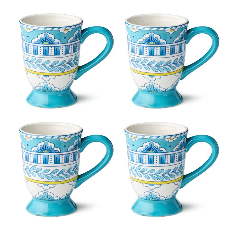 Certified International Porto 14 oz. Mugs, Set of 4