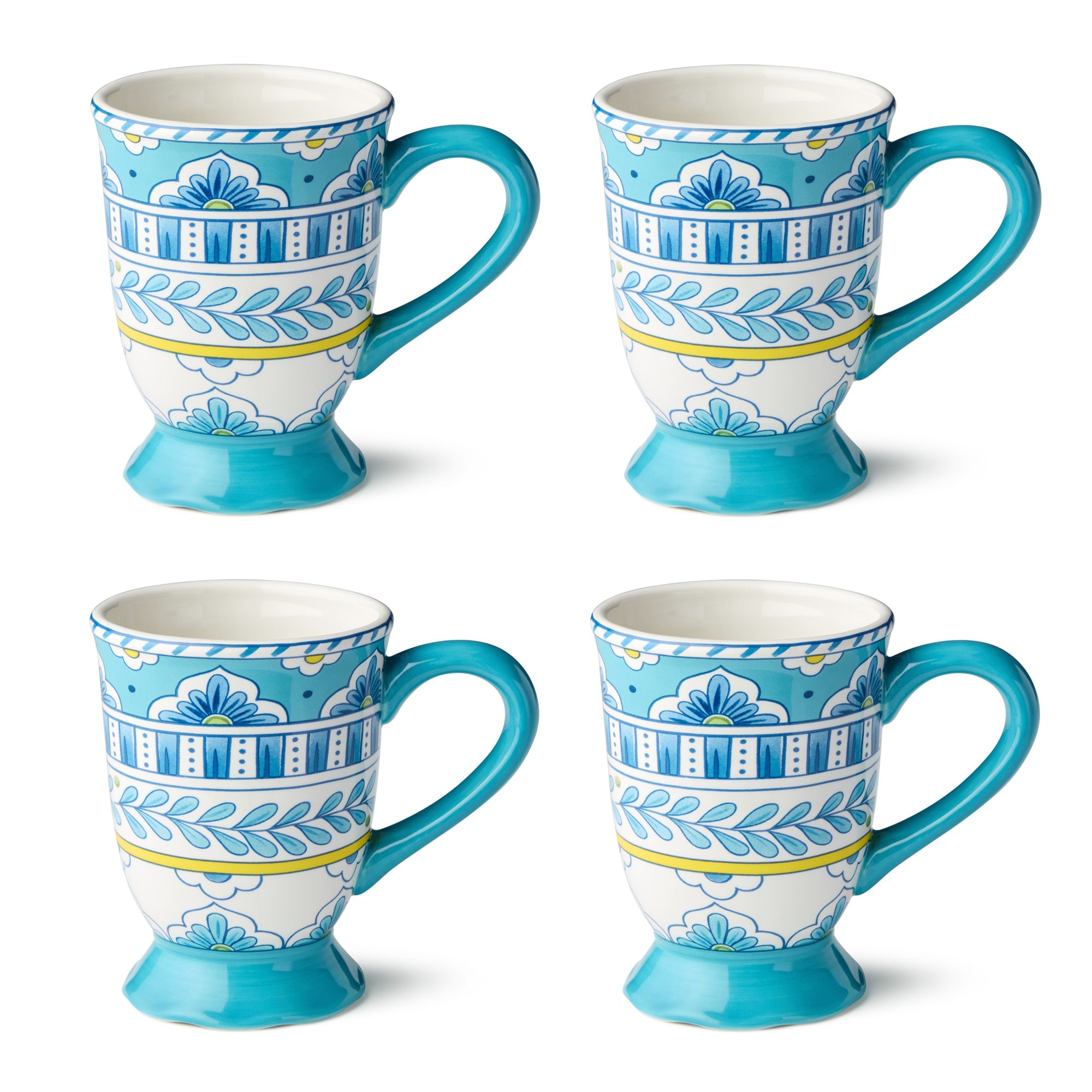 Certified International Porto 14 oz. Mugs, Set of 4