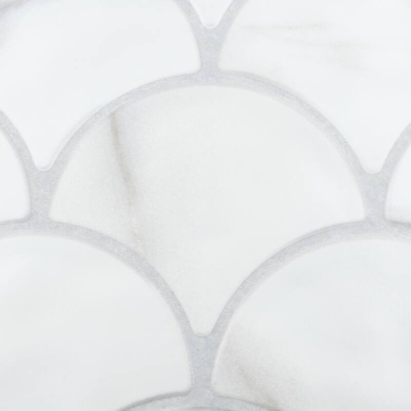 Merola Tile Scala Statuario 12-1/8" x 12-1/8" Porcelain Floor and Wall Tile