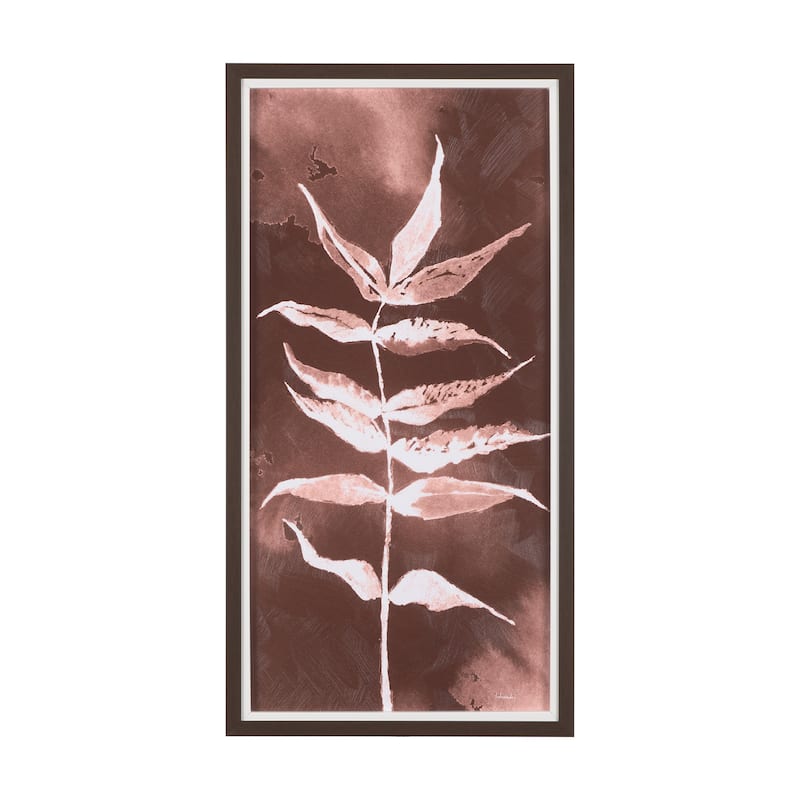 Sienna Silhouette II Framed Art Print