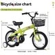 preview thumbnail 15 of 25, 16in Sporty Kids Bike with Training Wheel and Stand Adjustable Saddle