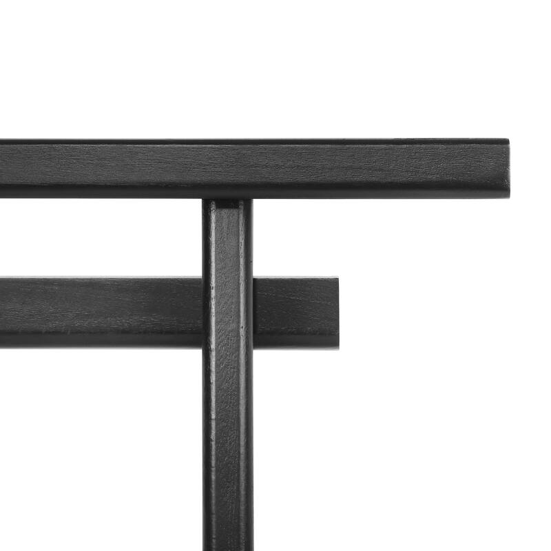 Mirod Elegant Console Table with Geometric Silhouette, Architectural Touch for Living Room, Entryway, Hallway