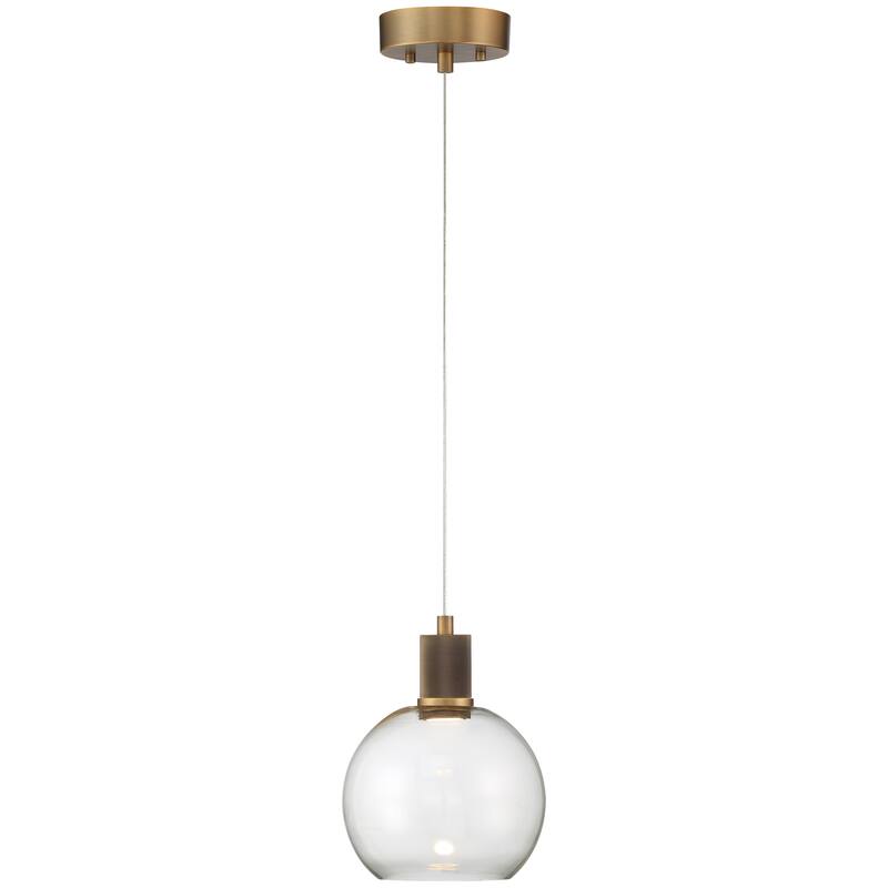 Access Lighting Port Nine Burgundy LED Pendant - Dedicated LED