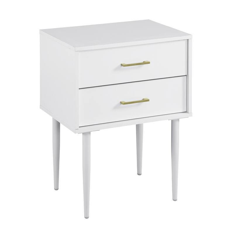 Middlebrook Notto Mid-Century 2-Drawer Nightstand