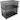 Mesh Steel Cabinet Organizer Set with 2 Pull Out Drawers - Black