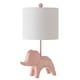 preview thumbnail 16 of 36, SAFAVIEH Kids Lighting 20" Ellie Elephant Lamp - 11.5"x10"x20"