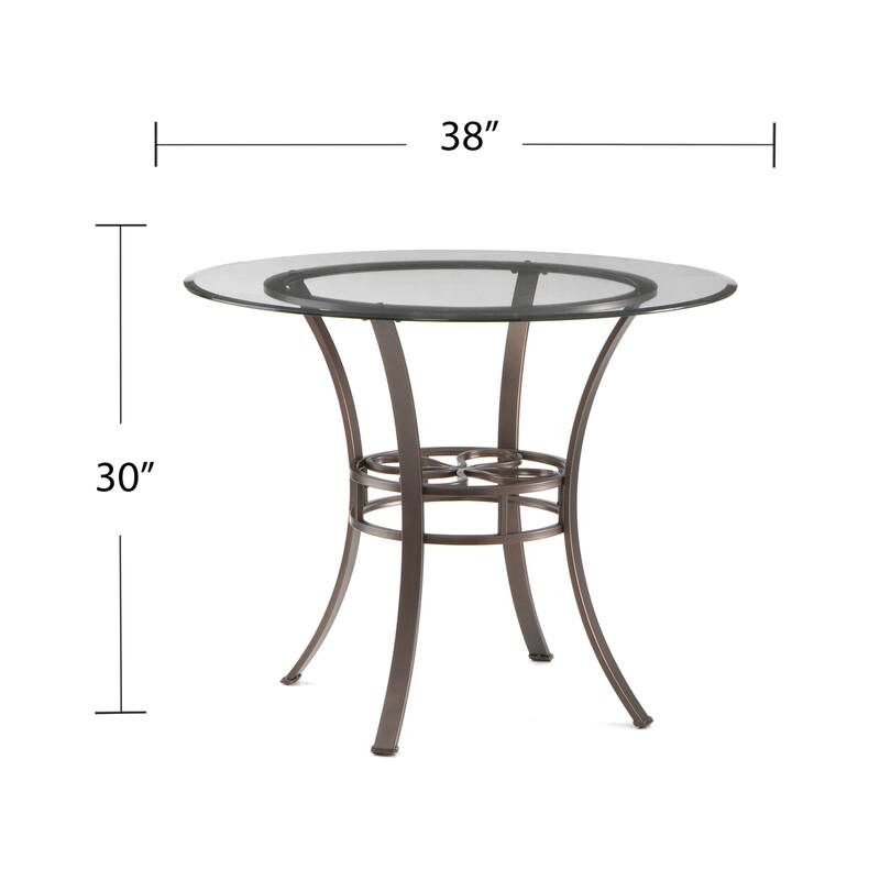 SEI Furniture Lucianna 5-Piece Dining Set