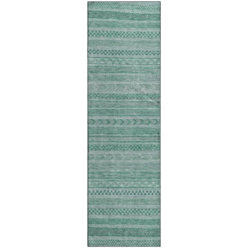 Premium Washable Super Soft Boho Stripes Mayfield Rug