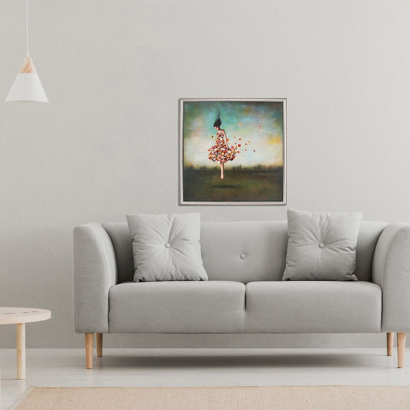 Propac Images Boundlessness in Bloom Textured Wall Art - Green