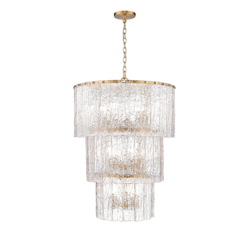 Z-Lite Glacier 12 Light Chandelier