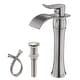 preview thumbnail 2 of 24, Vibrantbath Commercial Waterfall Bathroom Sink Vessel Faucet