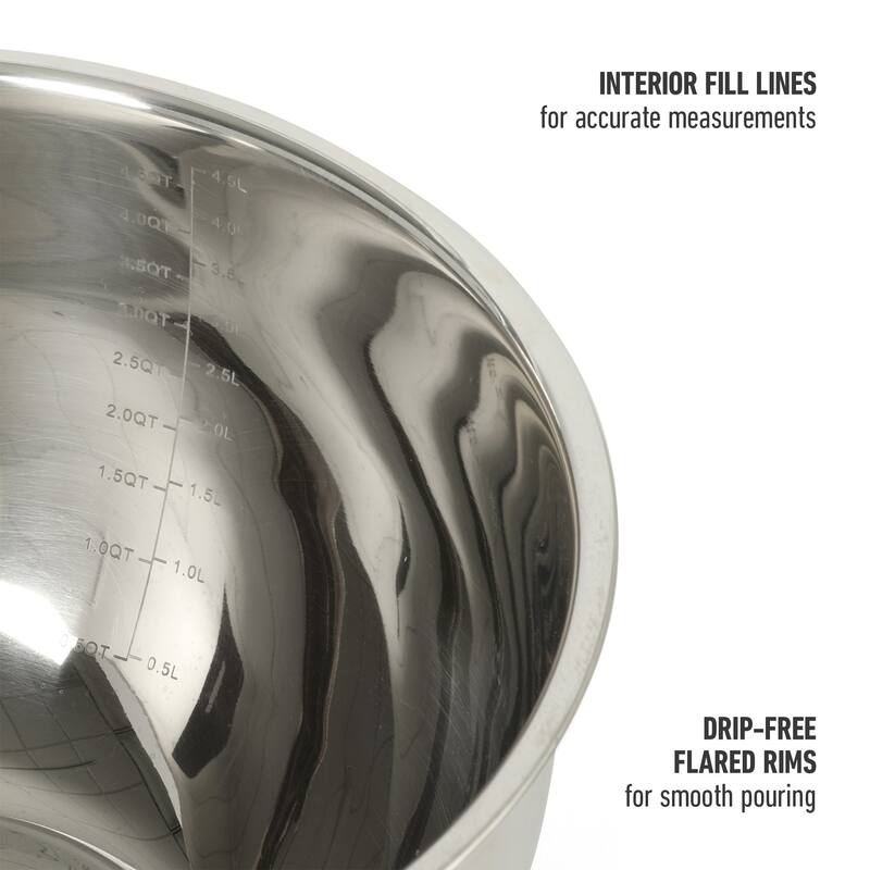 Calphalon Orbit 3 Piece Mixing Bowl Set W/ Lid