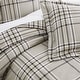 preview thumbnail 12 of 13, Vilano Ultra-Soft Plaid 3-piece Duvet Cover and Sham Set