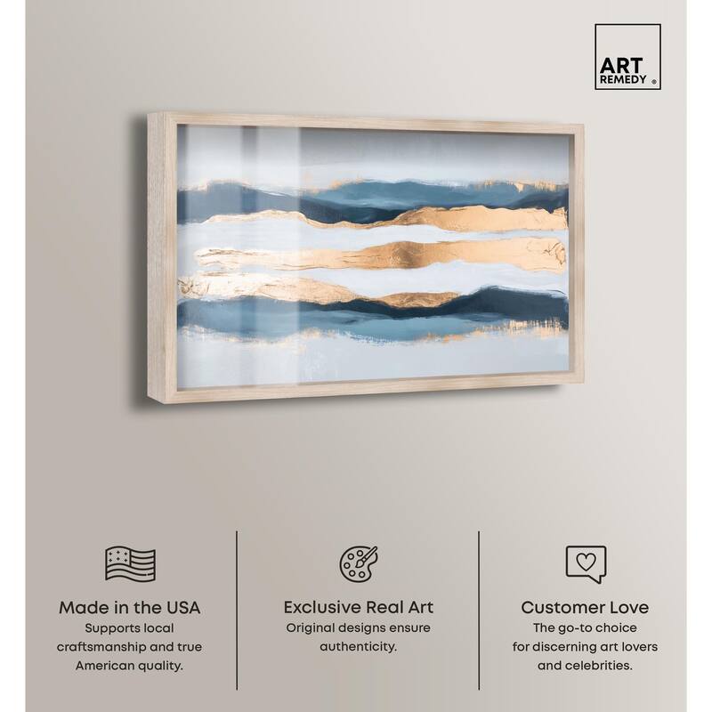 Blue Ridge II Shadowbox by Art Remedy