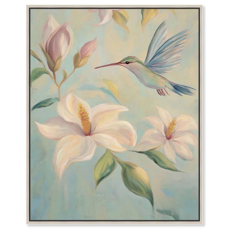 Sunbeam Sippers I Canvas by Art Remedy - Silver - 30" x 36"