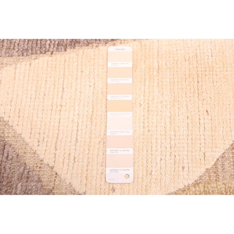 ECARPETGALLERY Hand-knotted Tangier Ivory Wool Rug - 8'2 x 10'0