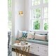 preview thumbnail 18 of 17, Angers Modern Simplicity 1-Light Clear Glass Wall Sconce Industrial Bathroom Vanity Lighting