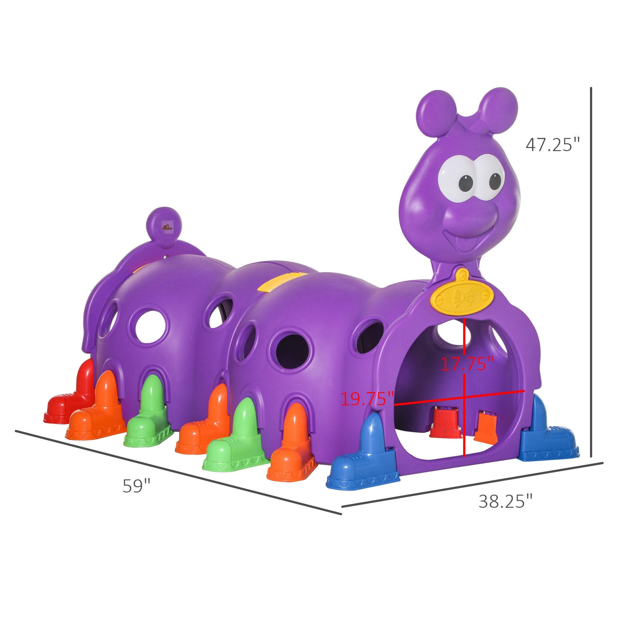 Fisher price crawl through tunnel top