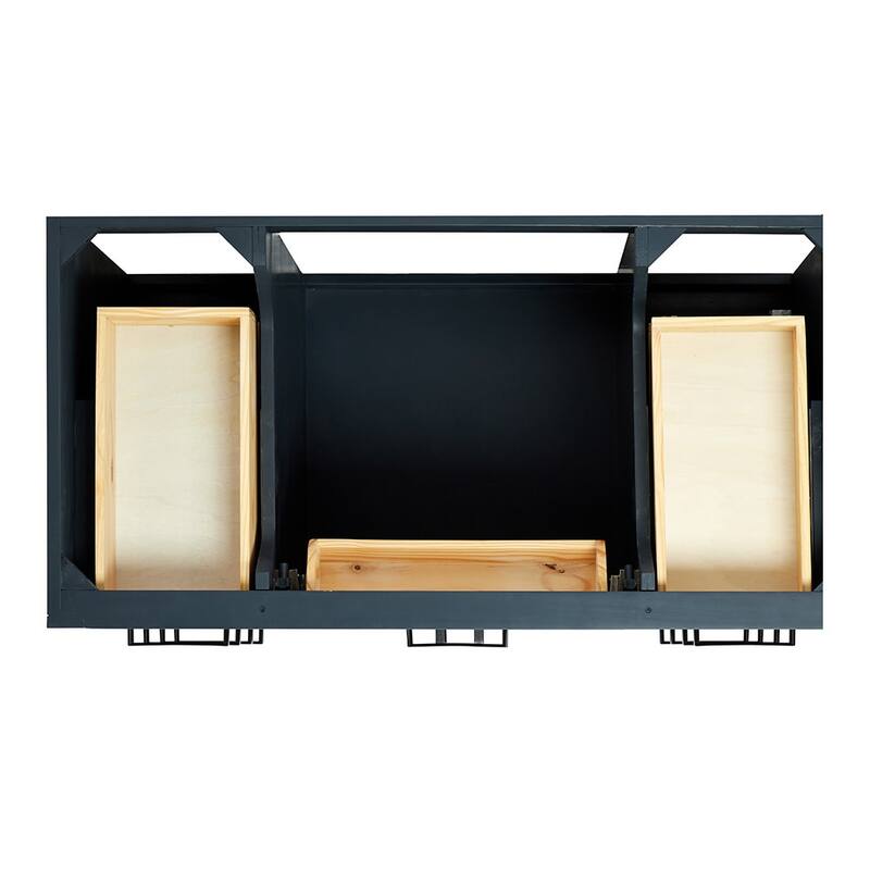 Ariel T042S-BC Hepburn 42" Single Free Standing Vanity Cabinet Only