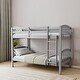 preview thumbnail 5 of 8, Meble Furniture Noah Bunk Bed (79"W x 62"H) - Modern Kids Twin Over Twin