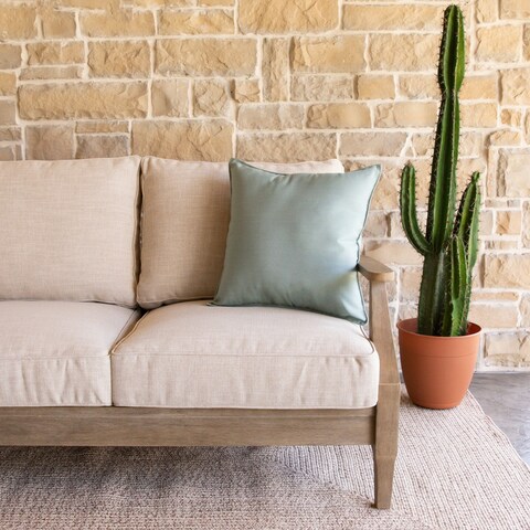 Humble + Haute Sunbrella Indoor/Outdoor Top Stitch 20 in Pillow
