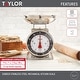 preview thumbnail 2 of 5, Taylor Mechanical Kitchen Weighing Food Scale Weighs up to 11lbs, Stainless Steel