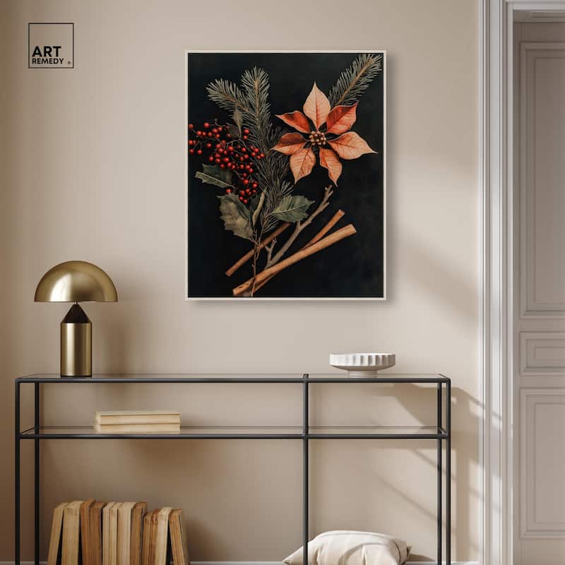 Hearth Flora Canvas by Art Remedy
