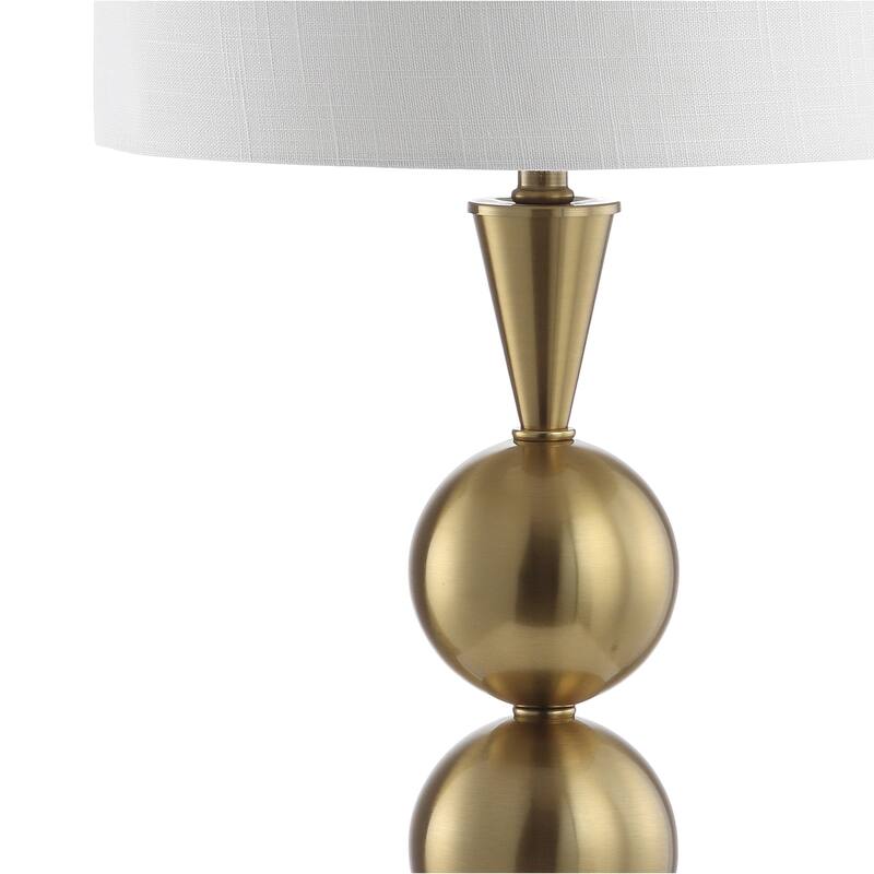 June 33" Metal LED Table Lamp, Brass by JONATHAN Y