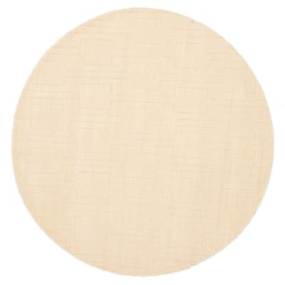 Kashkuli Gabbeh Cream Rug 5'0" x 5'0" - 5'0 x 5'0