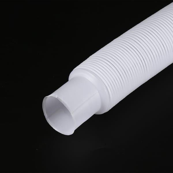 2Pcs Bathtub Drain Pipe 28cm Adjustable Tubing Flexible Drainage Hose