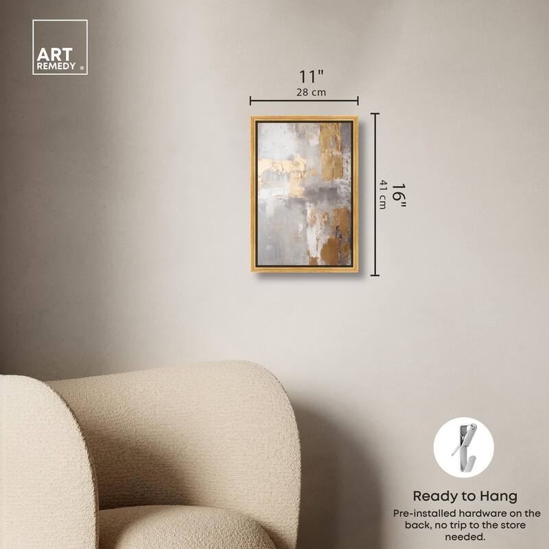 Woven Reminiscence II Canvas by Art Remedy