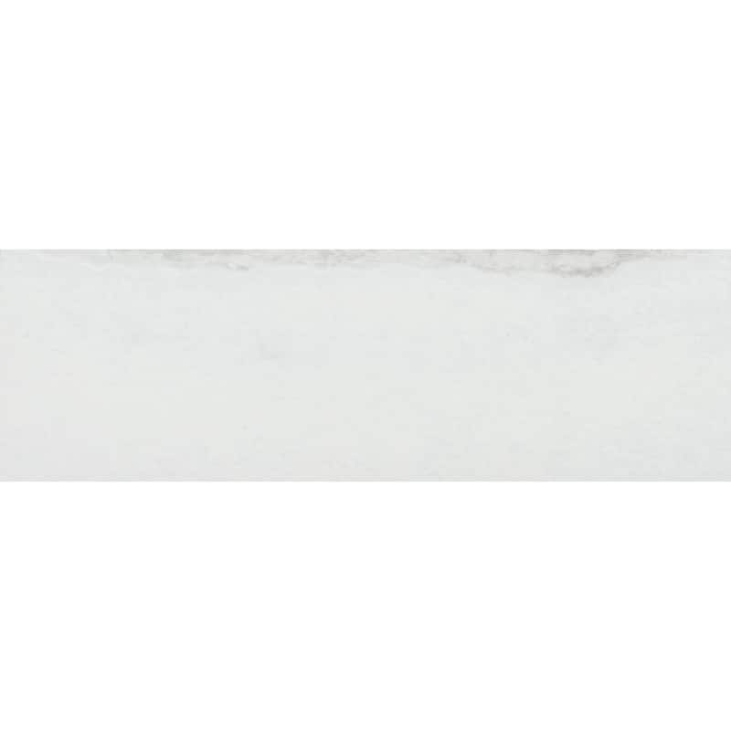 Penthouse 4x12 Polished Porcelain Subway Tile - Floor, Wall, Backsplash - Case of 20 (6.46 Sq. ft.) - White Fantasy