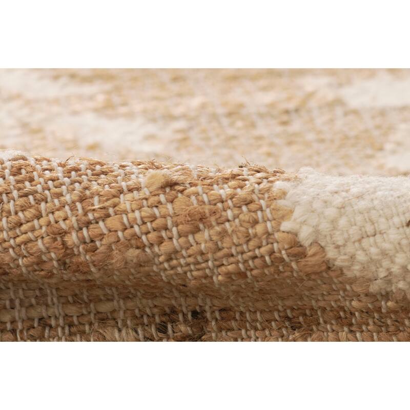 Erin Gates by Momeni Orchard Leaning Flower Hand Woven Wool and Jute Area Rug