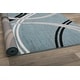 preview thumbnail 13 of 26, World Rug Gallery Contemporary Abstract Circles Design Area Rug