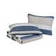 preview thumbnail 6 of 13, Nautica Ridgeport Cotton Reversible Blue Quilt Set