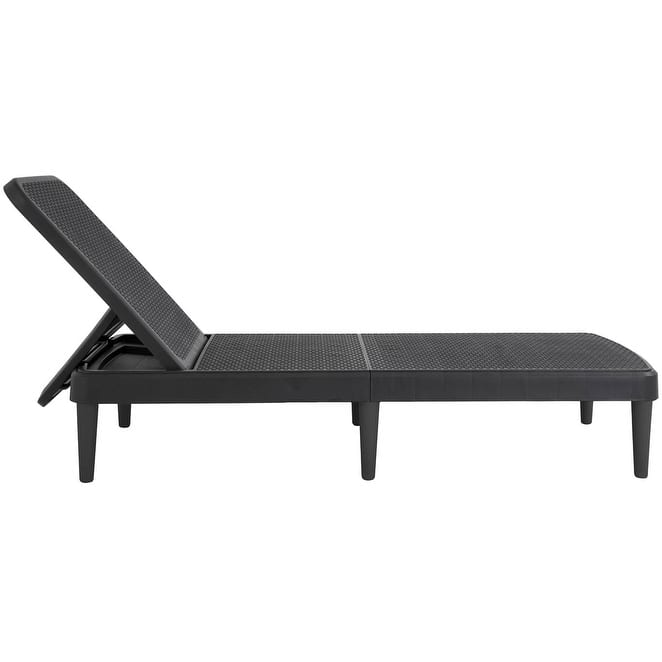 Mahina Resin Outdoor Chaise Lounge Chair by Havenside Home