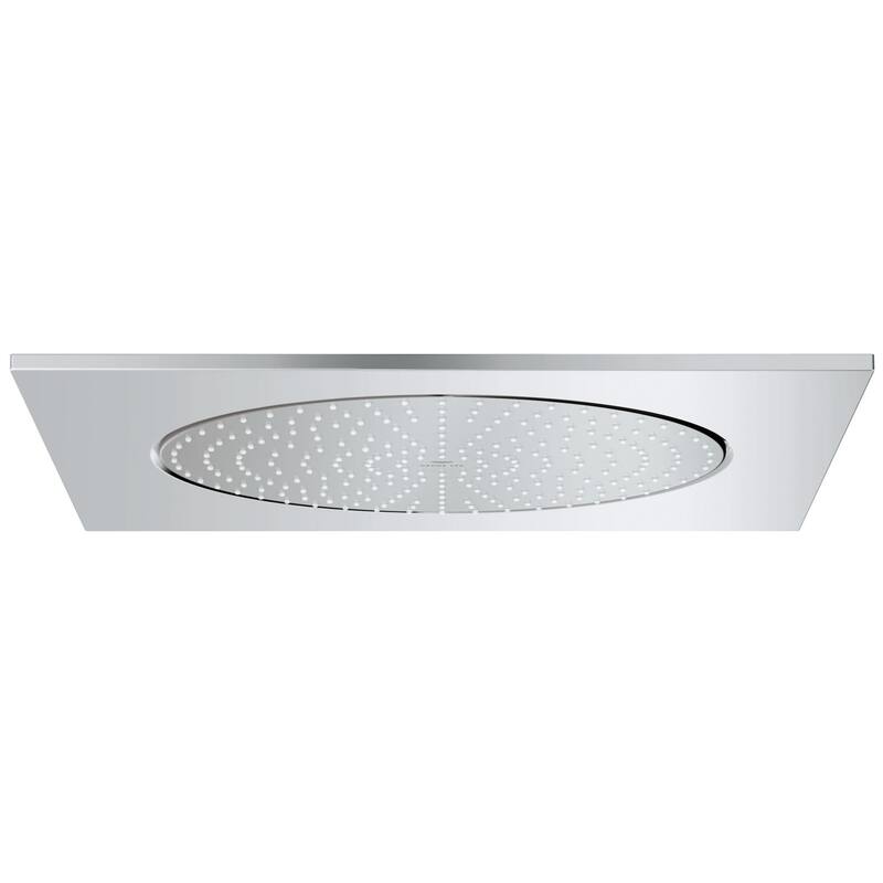 Grohe 26 870 Rainshower 1.75 GPM Single Function Rain Shower Head - Starlight Chrome