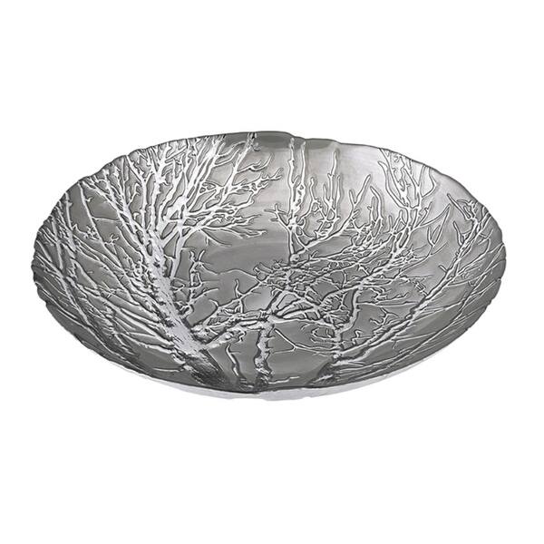 Shop 15 75 Silver Plated Ethereal Winter Tree Embossed Decorative