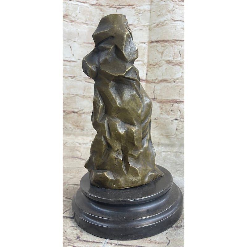 Handmade Moreau Enchanting Beauty Bronze Sculpture Art Marble Figurine Hot Cast