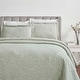 preview thumbnail 12 of 30, Superior Hibiscus Cotton Matelasse Woven Bedspread and Sham Set