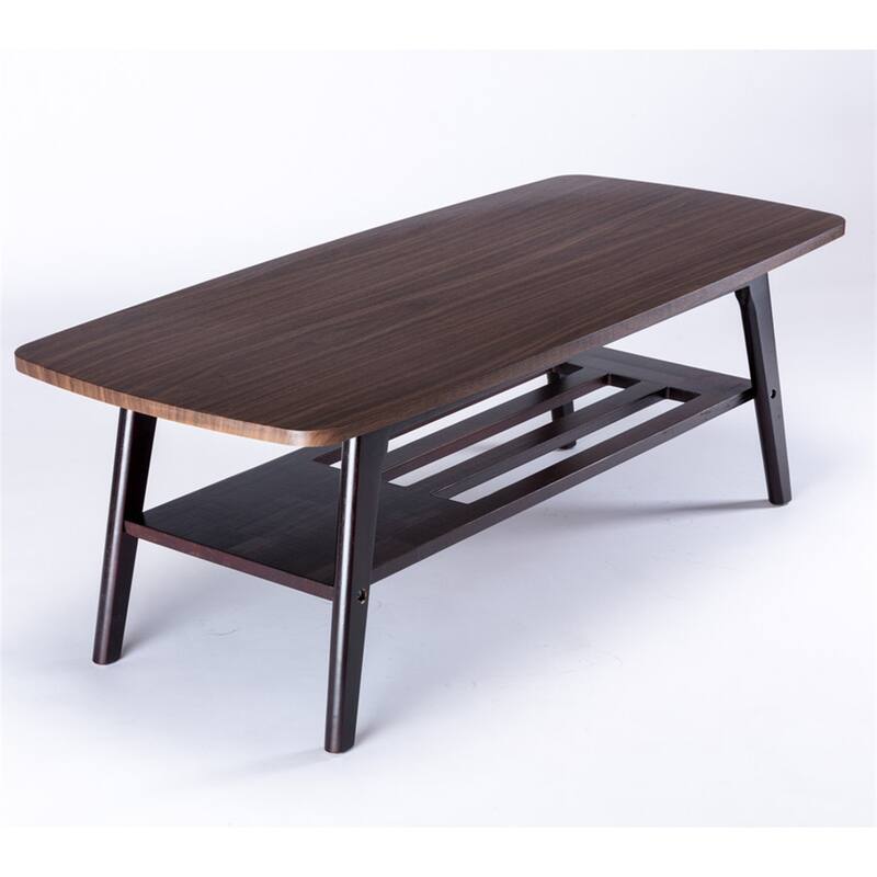 Espresso Coffee Table and Chair Set