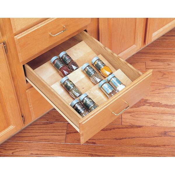 Shop Rev A Shelf 4sdi 18 4sdi Series 16 Wide Spice Drawer Insert