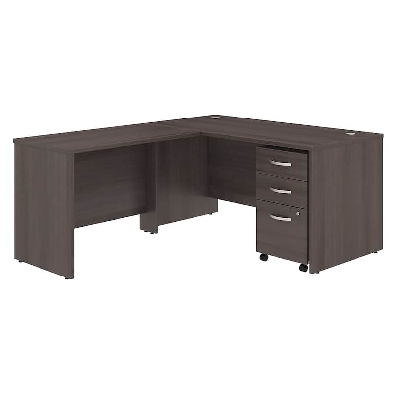 Studio C L-shaped Desk with Drawers by Bush Business Furniture