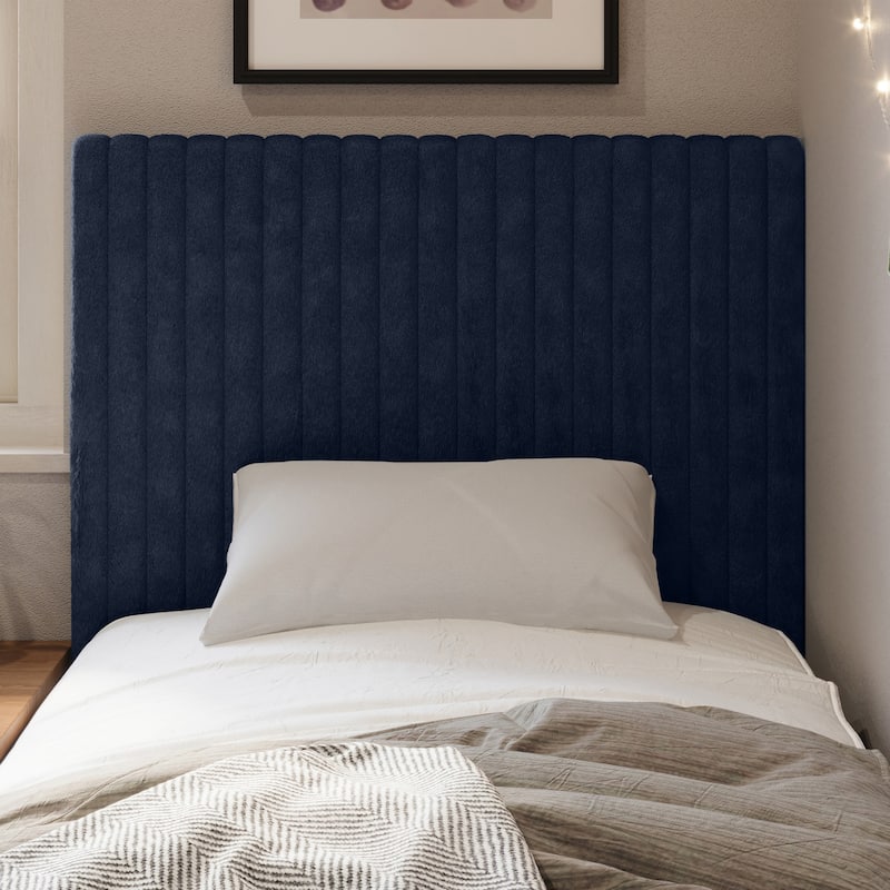 Rainha® - USA Made Plush Foam Dorm Headboard - Midnight Navy