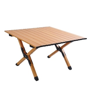 Portable Picnic Table with Folding Solid X-Shaped Frame - Bed Bath ...